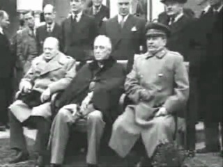 yalta conference 1945. stalin jerks off :d