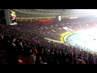 russia - portugal. russians vperyod roll call at the luzhniki stadium