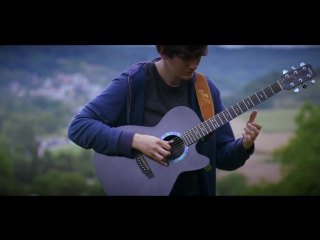 cool played the song imagine dragons - believer on the guitar