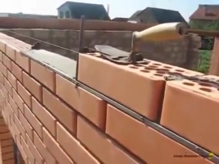 how to lay a brick correctly. how to make perfect seams