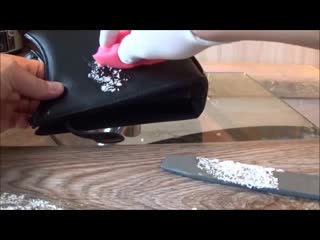 how to remove dried foam