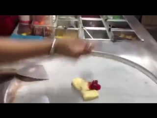 how ice cream is made in thailand