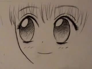 how to draw anime eyes