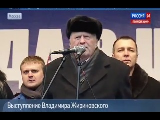 zhirinovsky - russian omon will soon be in kharkov